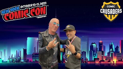 Al Mega with Dee Snider at NYCC 2023!