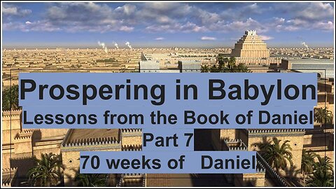 The 70 Weeks of Daniel Daniel 9