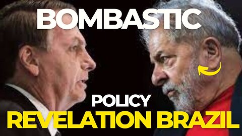 BOMBASTIC REVELATION OF BRAZILIAN POLITICS