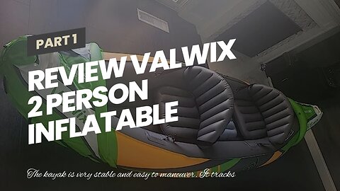 Review Valwix 2 Person Inflatable Kayak for Adults w/Sun Canopy, Paddles, Seats & Pump, Blow Up...