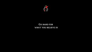 Go Hard #dayodman #beliefs #eeyayyahh #motivation #harder
