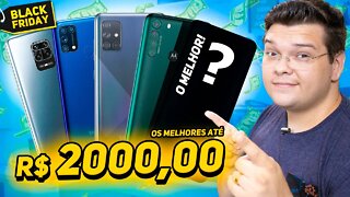 TOP 5 SMARTPHONES até R$ 2000 para COMPRAR na BLACKFRIDAY!