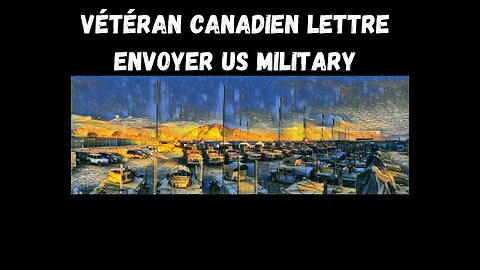Vétéran Canadien Lettre Envoyé US Military- Donald J. Trump