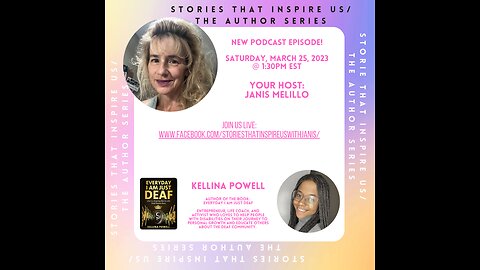 Stories That Inspire Us / The Author Series with Kellina Powell - 03.25.23