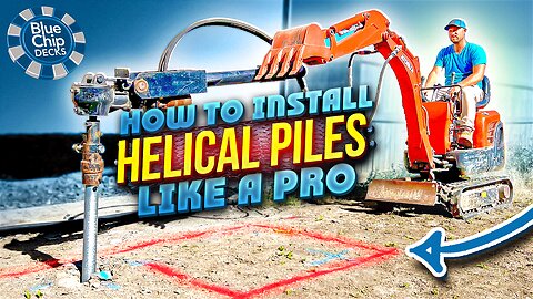 How To Install Helical Screw Piles For A Deck Like A Pro