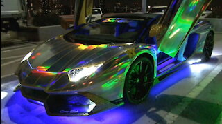 Insane $500,000 Holographic Lamborghini Aventador: RIDICULOUS RIDES