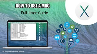 How to USE a Macintosh Computer For Beginners - Basic Tutorial (Step By Step Guide) | New