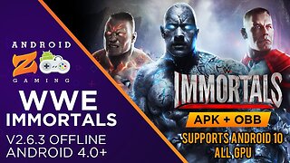 WWE Immortals - Android Gameplay (OFFLINE) (With Link) 1.2GB+