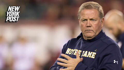 Brian Kelly's exit from Notre Dame quickly got messy
