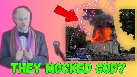 Unbelievable Lightning Strikes Massachusetts Church Celebrating Pride Month, Reducing it to Ashes