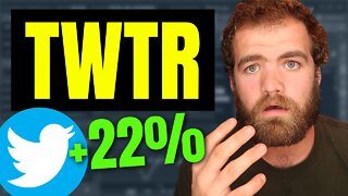 TWTR Stock is Back +22% | Elon Musk Buying Twitter? 2022