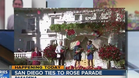 San Diego ties to Rose Parade