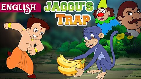 Chhota Bheem - Jaggu's Trap | Cartoons for Kids in English