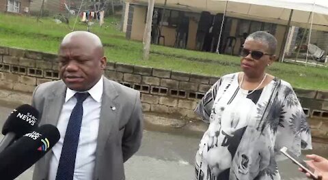 SOUTH AFRICA - Durban - MEC visits the Buhle Bhengu family (Videos) (nEc)