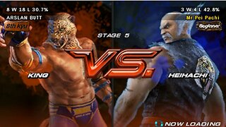 FIGHTING ... king vs heihachi #tekken #2023 #gmaing #play #enjoye