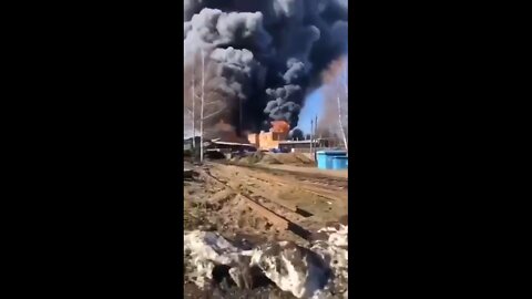 Fire at one of the largest chemical plants in Russia in the city of Kineshma