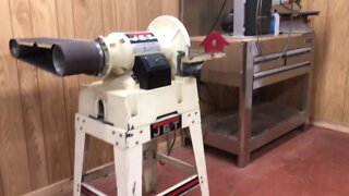 Got the new Jet 6x48 belt/disc sander set up