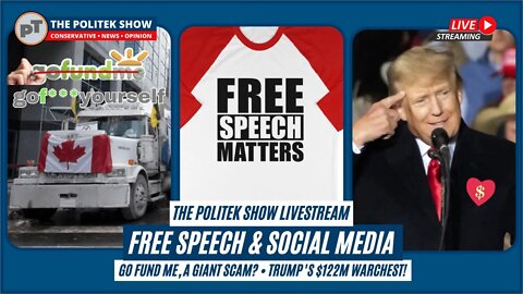 TPS Live • Free Speech online, what the Marxists Ignore • The Go Fund Me fraud