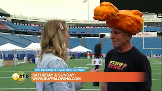 Taste wings from all over the country at the National Buffalo Wing Festival