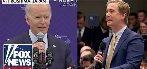 Biden gets testy with Peter Doocy at G7 summit