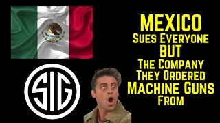 Mexico Sues Everyone BUT The Company They Ordered Machine Guns From