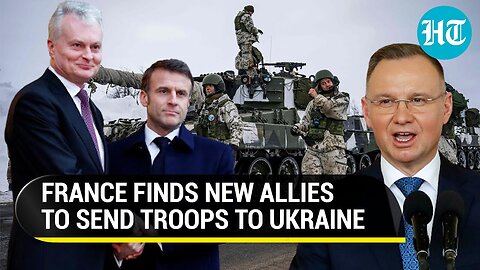 Macron Adamant On Sending Troops To Ukraine Despite NATO Snub, Forms New Alliance | Report