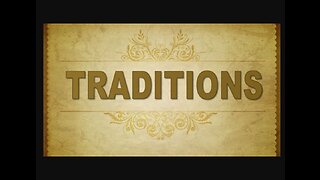 Traditions and authority