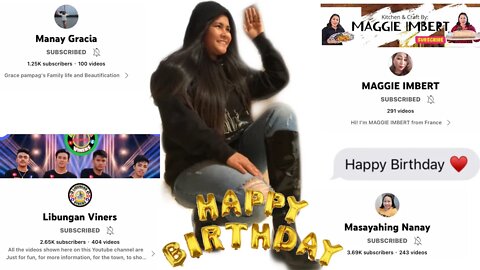 BIRTHDAY GREETINGS/WISHES FROM FRIENDS |MIK MIK MANTAC VLOG