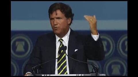 Tucker Highlighted the Existential Fight We Face (and Must Win) in Last Speech