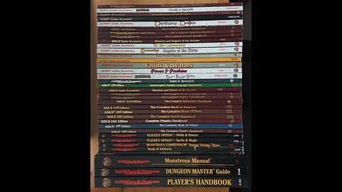 WOTC Dungeons & Dragons - Why Do I Stick With Advanced Dungeons & Dragons 2nd Edition?