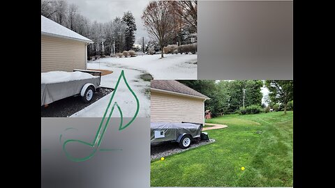 Winter Golf: Backyard Course