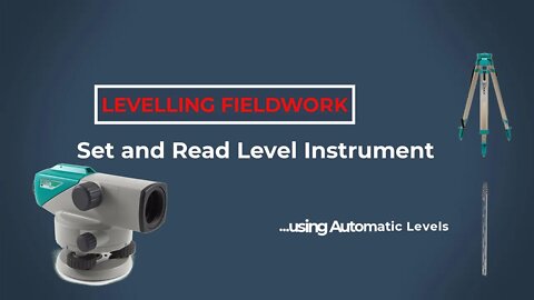 Level Survey Part 3: How to set up and read Automatic Level on site #engineering #survey #site