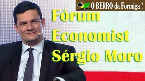 Sérgio Moro é entrevistado no Fórum Economist