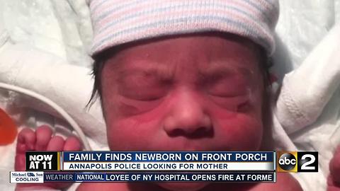 Mother abandons infant on doorstep in Annapolis