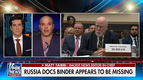 Jesse Watters and Matt Taibbi: Spy Game Exposed | SPYGATE