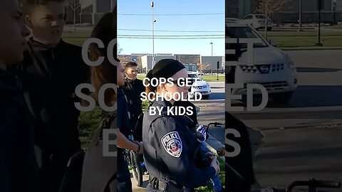 TYRANT COPS GET SCHOOLED BY KIDS #copwatch #filmthepolice #freedomofspeach