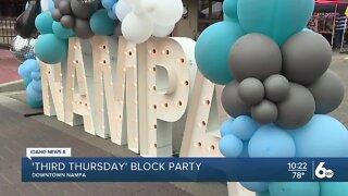 Downtown Nampa hosts Third Thursday block party