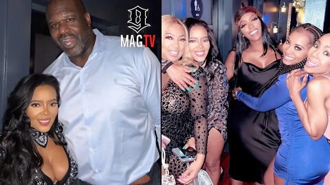 Angela Simmons Attends Shaq 50th B-Day Party In Atlanta! 🎂
