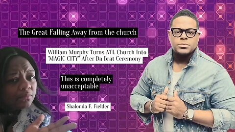 William Murphy Turns ATL Church Into MAGIC CITY* After Da Brat Ceremony