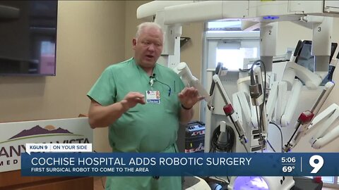 Canyon vista Medical Center adds robotic surgery