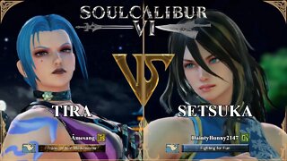 Tira (Âmesang) VS Setsuka (DaintyBunny2147) (SoulCalibur™ VI: Online)