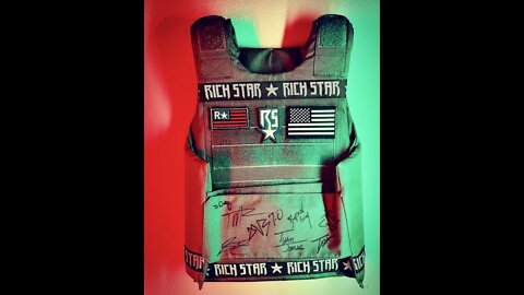RAFFLE NIGHT!!!!!!!!!! BULLET PROOF VEST SIGNED BY YOUR FAVORITE ARTISTS!!!