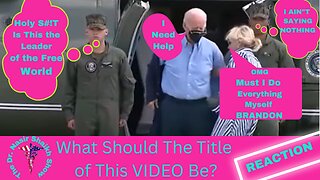 Joe Biden Can't Dress Himself & Needs Help from Jill - This is Hilarious!!