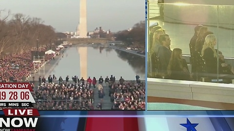 Inauguration Rehearsal at Lincoln Memorial