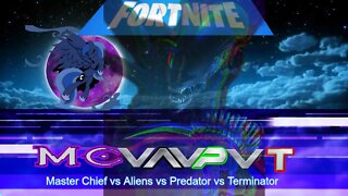 The Alien stole the Predators cloak! / FORTNITE / MCvsAvsPvsT