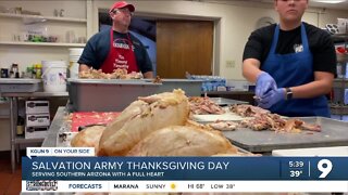 Salvation Army of Southern Arizona prepares for 1,000 free Thanksgiving meals