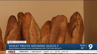 Local 'Grain Chain' easing wheat price pain for Barrio Bread owner