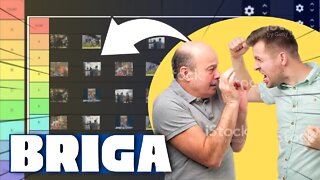 ✅A MELHOR Tier List que VOCÊ vai ver! | Briga de bar a Tier List.