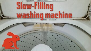 Fixing a slow washing machine