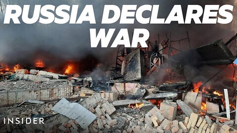 See Destruction In Ukraine After Russia Launches Invasion